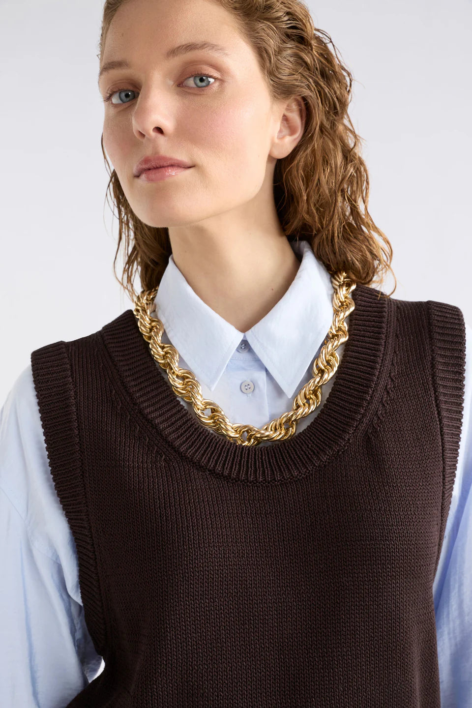 Elk Reppen Necklace Gold