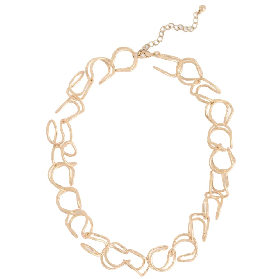 Elk Orden Choker Necklace Gold
