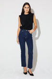 Neuw Denim Twiggy Crop Venice Mid Indigo