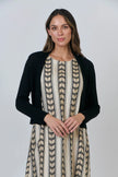 O&J Naturals NATS001 Knitted Cardigan Black