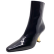 Neo Dasha Egidio/ Gold Negro Patent Leather