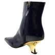 Neo Dasha Egidio/ Gold Negro Patent Leather