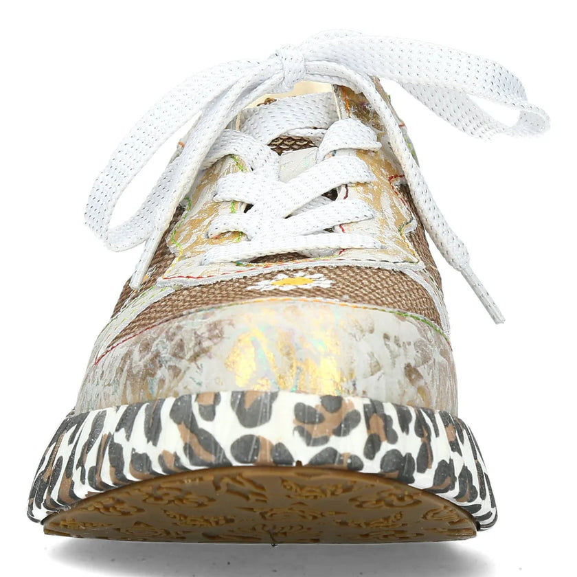 Laura Vita Nikito 52 Leopard Sneakers