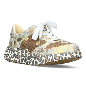 Laura Vita Nikito 52 Leopard Sneakers