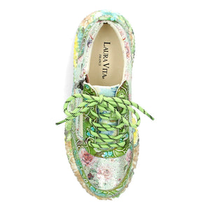 Laura Vita Nikito 62 Lime Sneakers