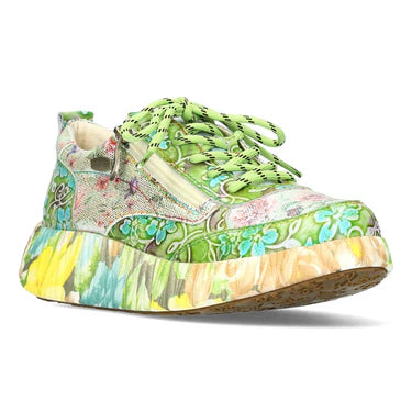 Laura Vita Nikito 62 Lime Sneakers