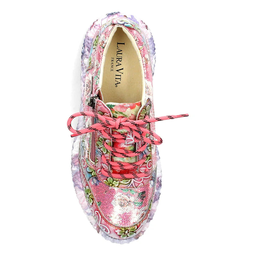 Laura Vita Nikito 62 Rose Sneakers