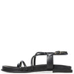 EOS Nalani Sandals Black Leather