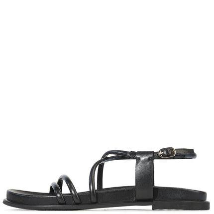 EOS Nalani Sandals Black Leather