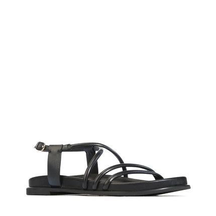 EOS Nalani Sandals Black Leather