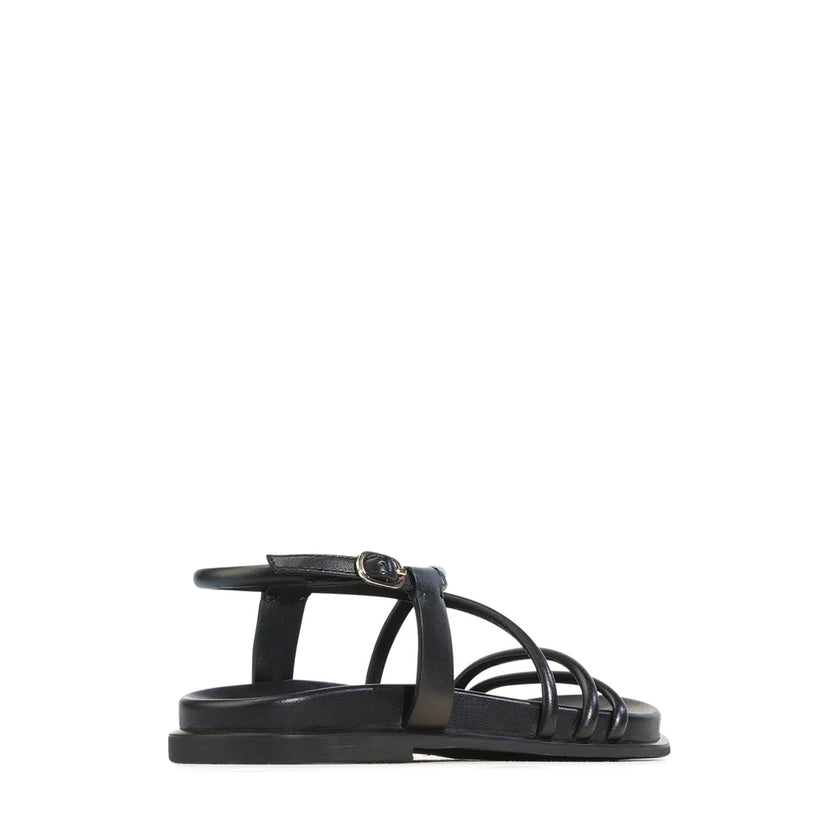 EOS Nalani Sandals Black Leather