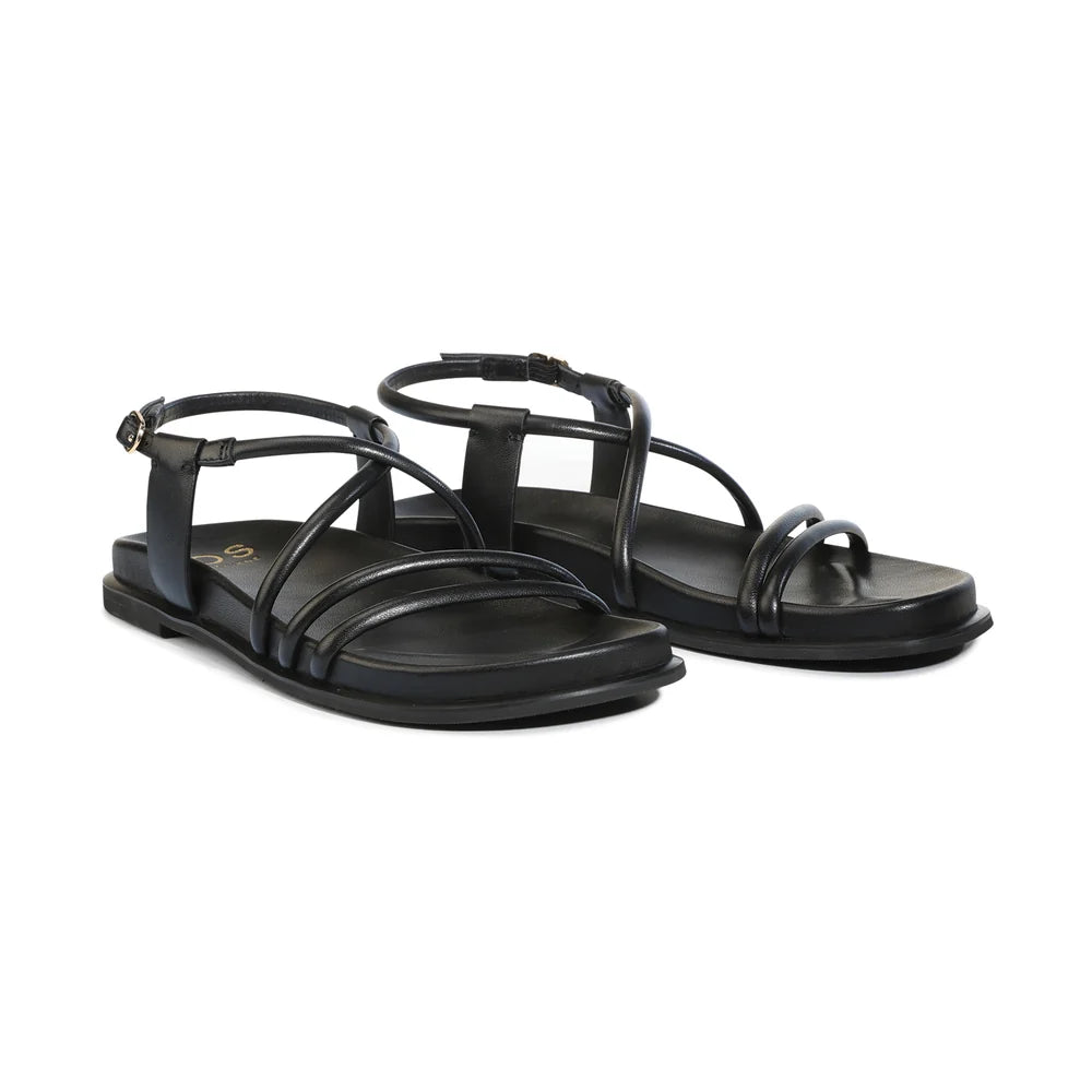 EOS Nalani Sandals Black Leather