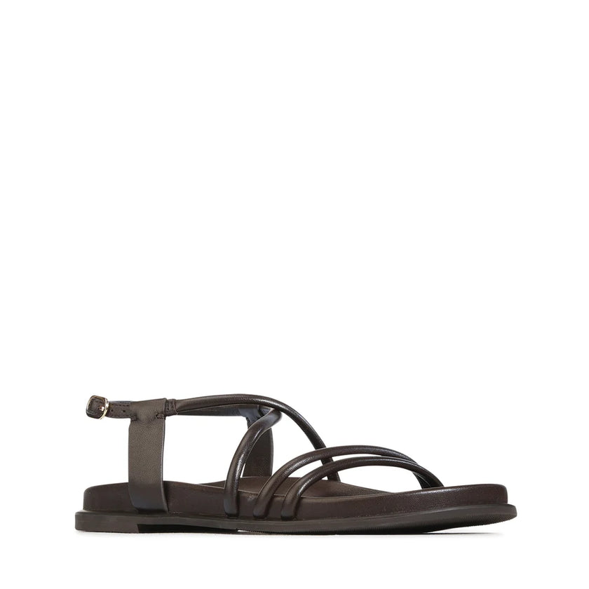EOS Nalani Sandals Chestnut Leather