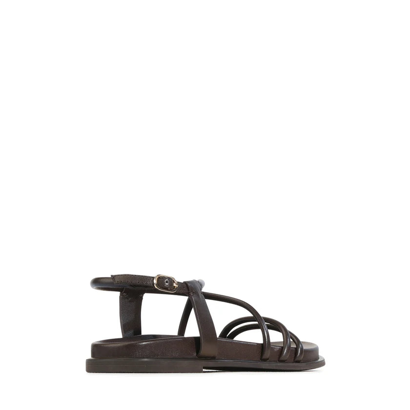 EOS Nalani Sandals Chestnut Leather