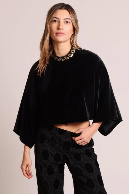 Traffic People No Going Back Lulu Top Black