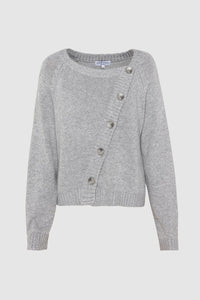 Madison The Label Nylah Knit Cardigan Grey