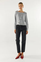Load image into Gallery viewer, Madison The Label Nylah Knit Cardigan Grey

