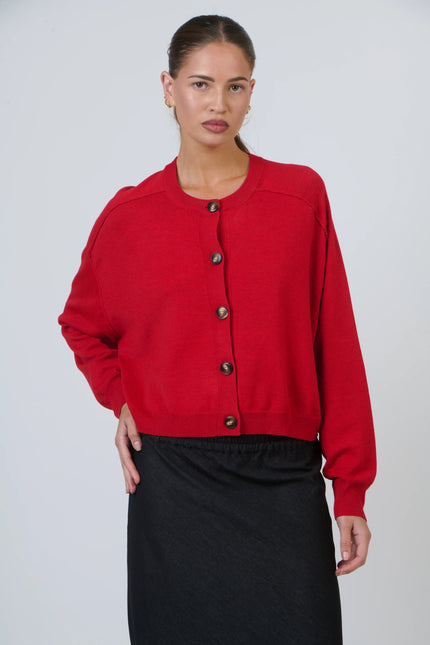 Olive et Julie W40 Cardigan Inferno