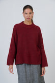 Olive et Julie W47B Knit Jumper Oxblood