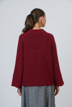 Load image into Gallery viewer, Olive et Julie W47B Knit Jumper Oxblood
