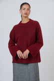 Olive et Julie W47B Knit Jumper Oxblood