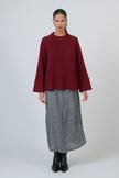 Olive et Julie W47B Knit Jumper Oxblood