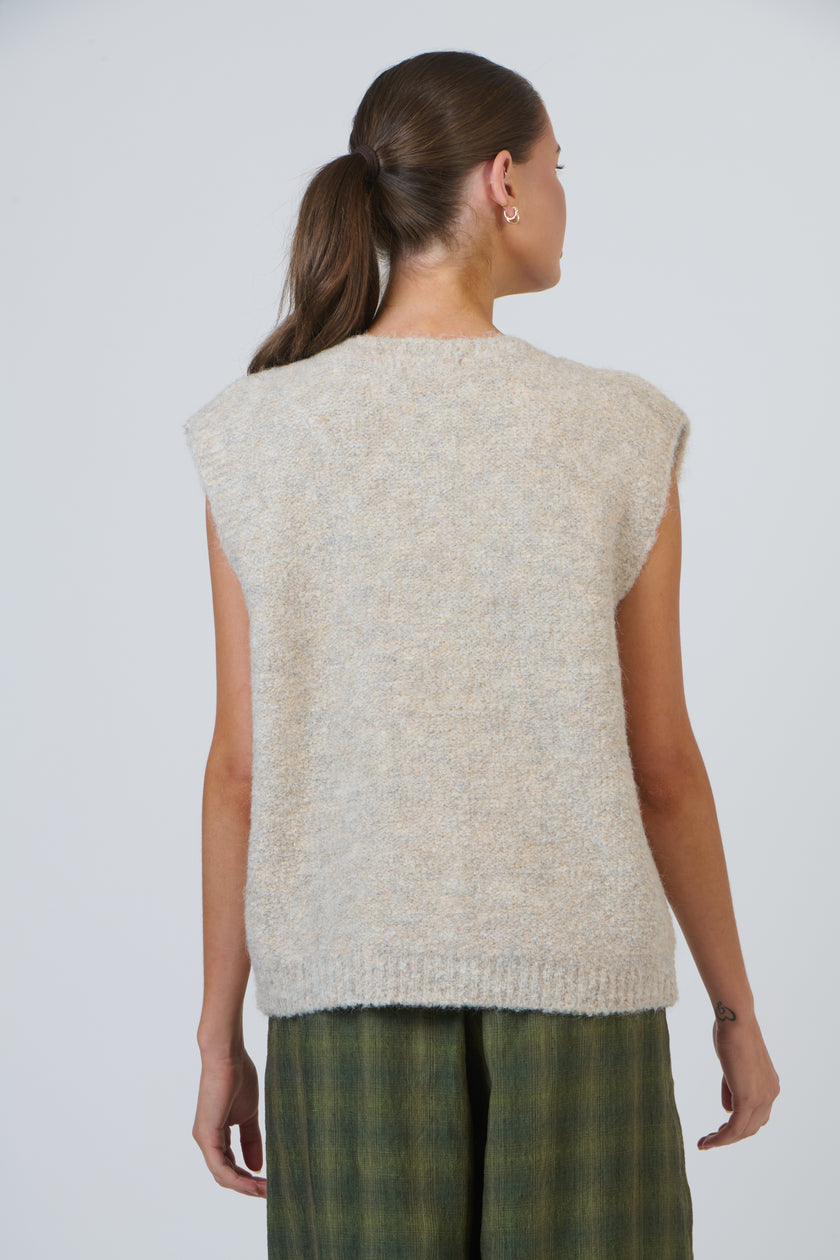 Olive et Julie W49 Knit Cardigan Elephant
