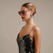 OKKIA OK013 Claudia Sunglasses Pink/Havana