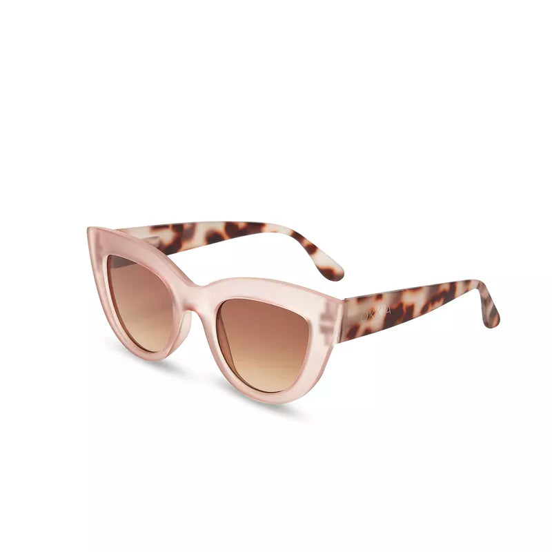 OKKIA OK013 Claudia Sunglasses Pink/Havana
