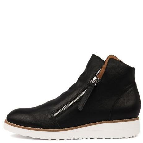 Top End Ohmy Black Leather