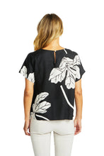 Load image into Gallery viewer, Ping Pong Atlas Knot Front Top Black/Ivory
