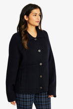 Load image into Gallery viewer, Ping Pong Vera Knit Jacket Navy
