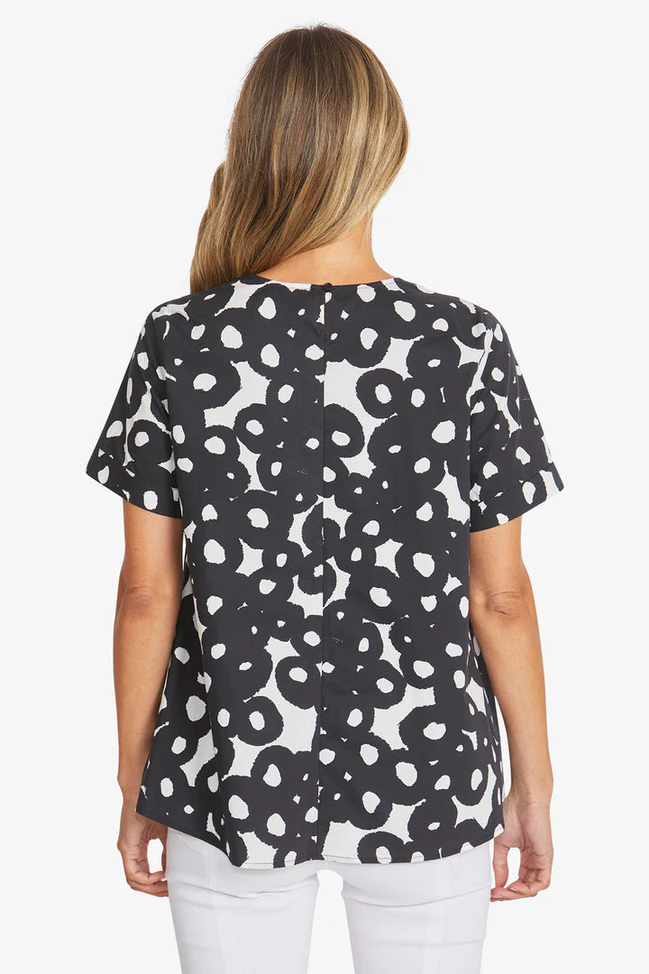 Pingpong Selma Top White/Black