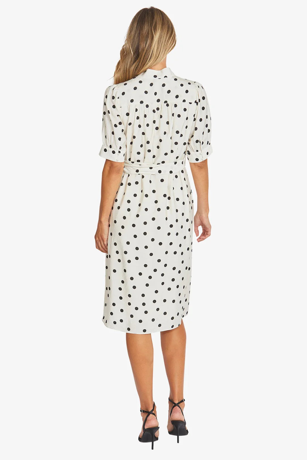Pingpong Pamela Dress Ivory/ Black