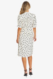 Pingpong Pamela Dress Ivory/ Black
