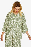 Pingpong Alba A-Line Shirt Agave Paisley