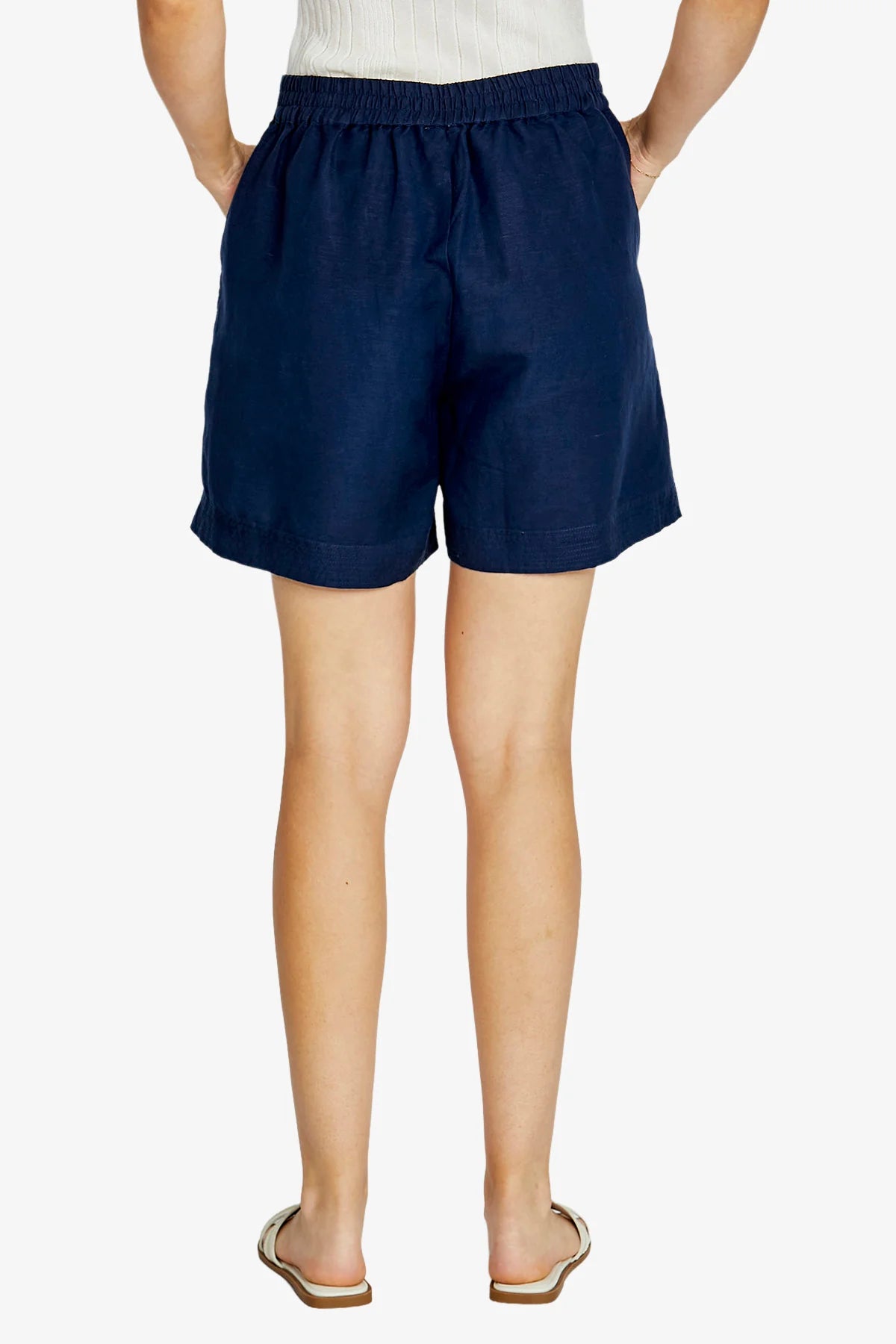 Pingpong Lisa Stitch Hem Short True Navy