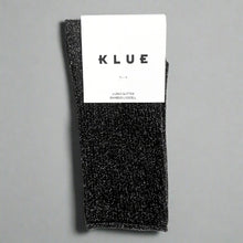 Load image into Gallery viewer, KLUE Glitter Lurex Socks Black
