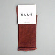 KLUE Glitter Lurex Socks Red