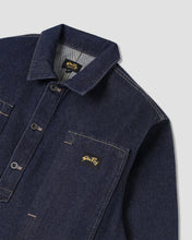 Load image into Gallery viewer, Stan Ray Painters Pop Over Shirt Single Rinse Denim
