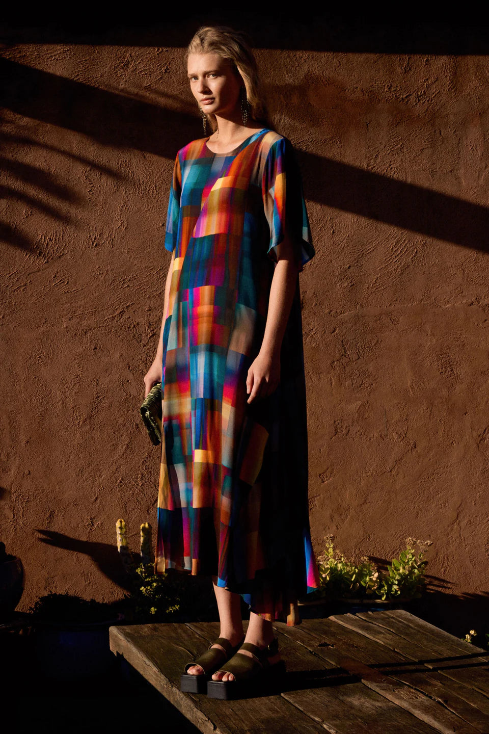 Elk Byde Dress Ekko Print