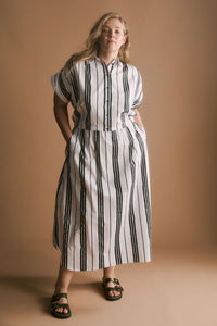 Elk Reza Shirt Fez Print White