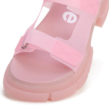 Load image into Gallery viewer, Rollie Jelly Sandal Clear Pink
