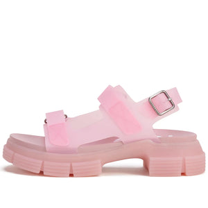 Rollie Jelly Sandal Clear Pink
