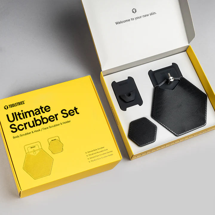 Tooletries The Ultimate Scrubber Set Charcoal