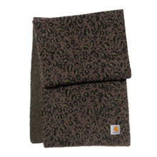 Load image into Gallery viewer, Carhartt WIP Palmer Scarf Camo Leo Jacquard Tamarind
