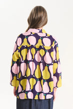 Load image into Gallery viewer, Olga De Polga Pears Shirt Pink In Seersucker
