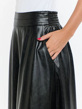 Load image into Gallery viewer, 365 Days Updated Dakota PU Skirt Black
