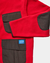 Load image into Gallery viewer, Larriet Jungle Fleece Jacket Red
