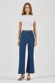 Rolla's Sailor Jean Eco Ruby Blue Crop